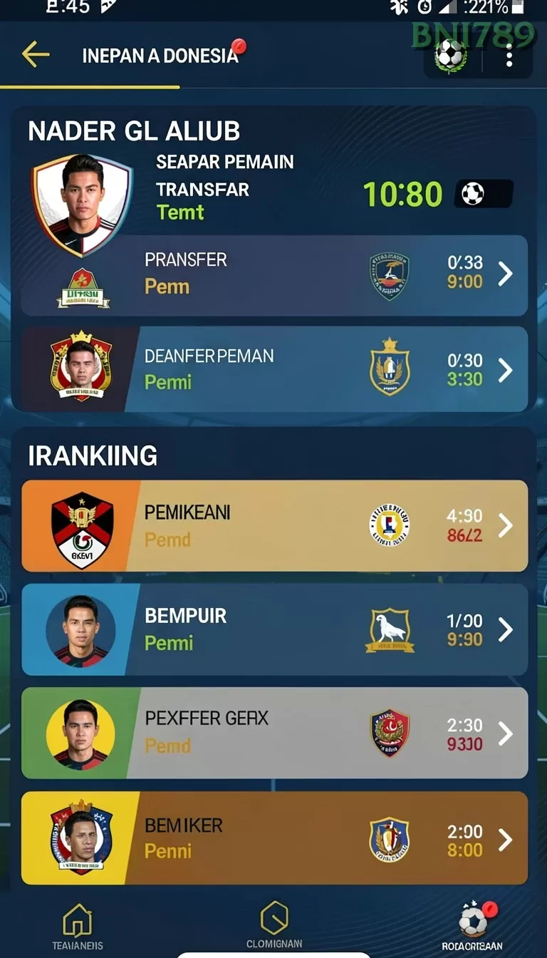 Cuplikan layar REMI62 — halaman utama
