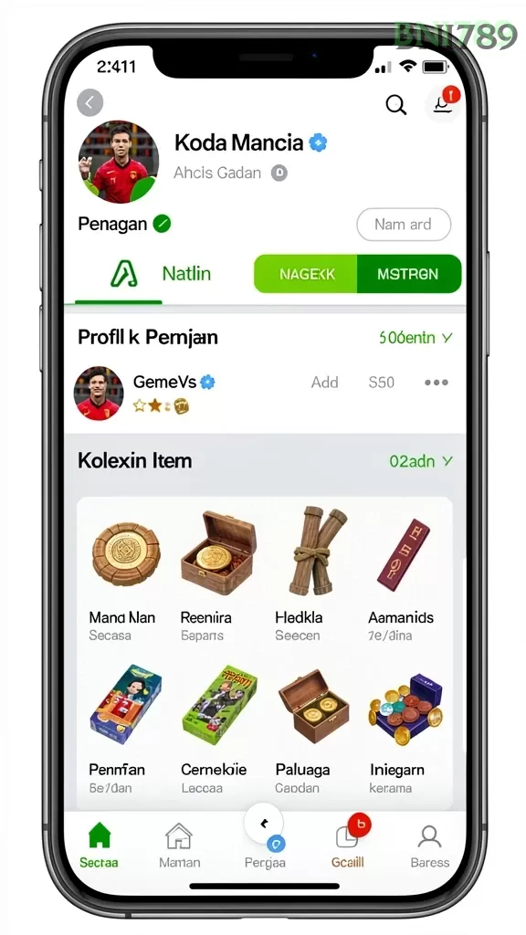 Cuplikan layar IDCASH88 — aktivitas